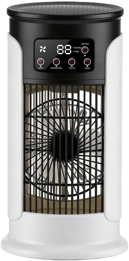 Belro Best Portable Air Conditioner Stand Up Room Cooler Indoor AC Unit (Windowless) (1pcs White) [Energy Class A+]