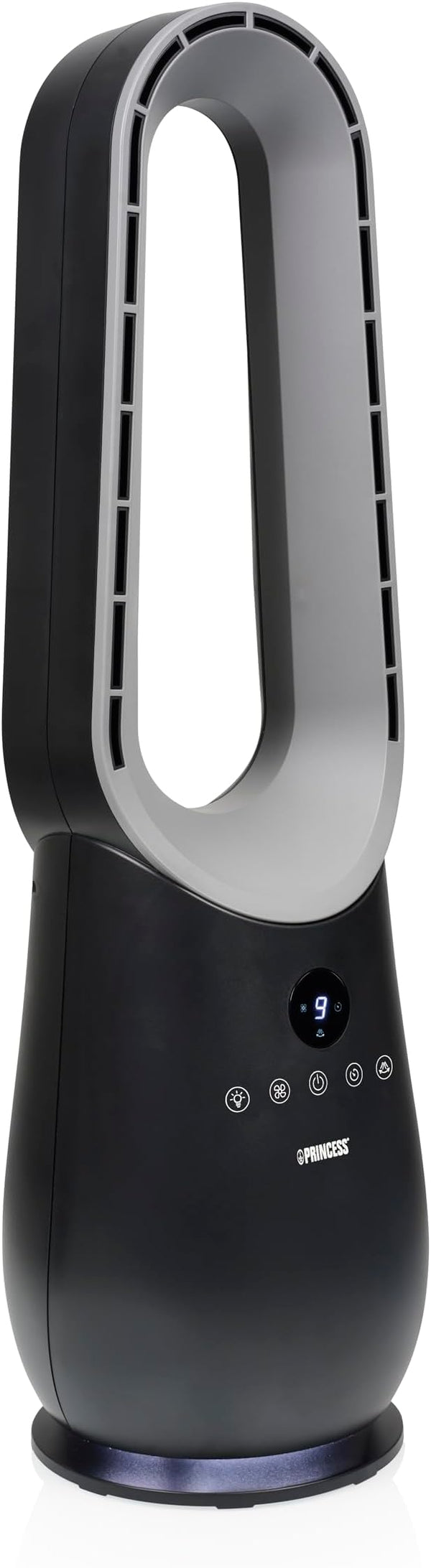 Princess Fan without blades - 70 W - Mood Light - Low Consumption - 75° Oscillation - 3 Speeds - 351590