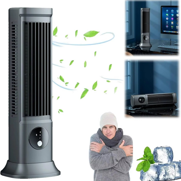 BowLift | 2024 Portable Air Conditioner with 3-Speed Cooling Fan for Bedroom and Office – Quiet & Compact